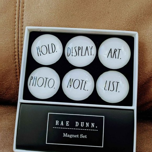 Rae Dunn Office Rae Dunn Set 6 Glassdome New Poshmark